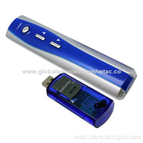 IR Wireless Laser Pointer for PPT, Built-in Flash Memory